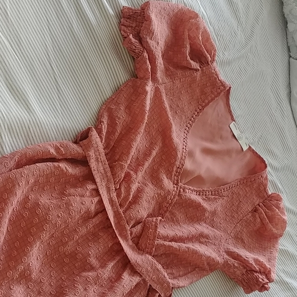 Pink Ruffle Dress - Picture 3 of 7